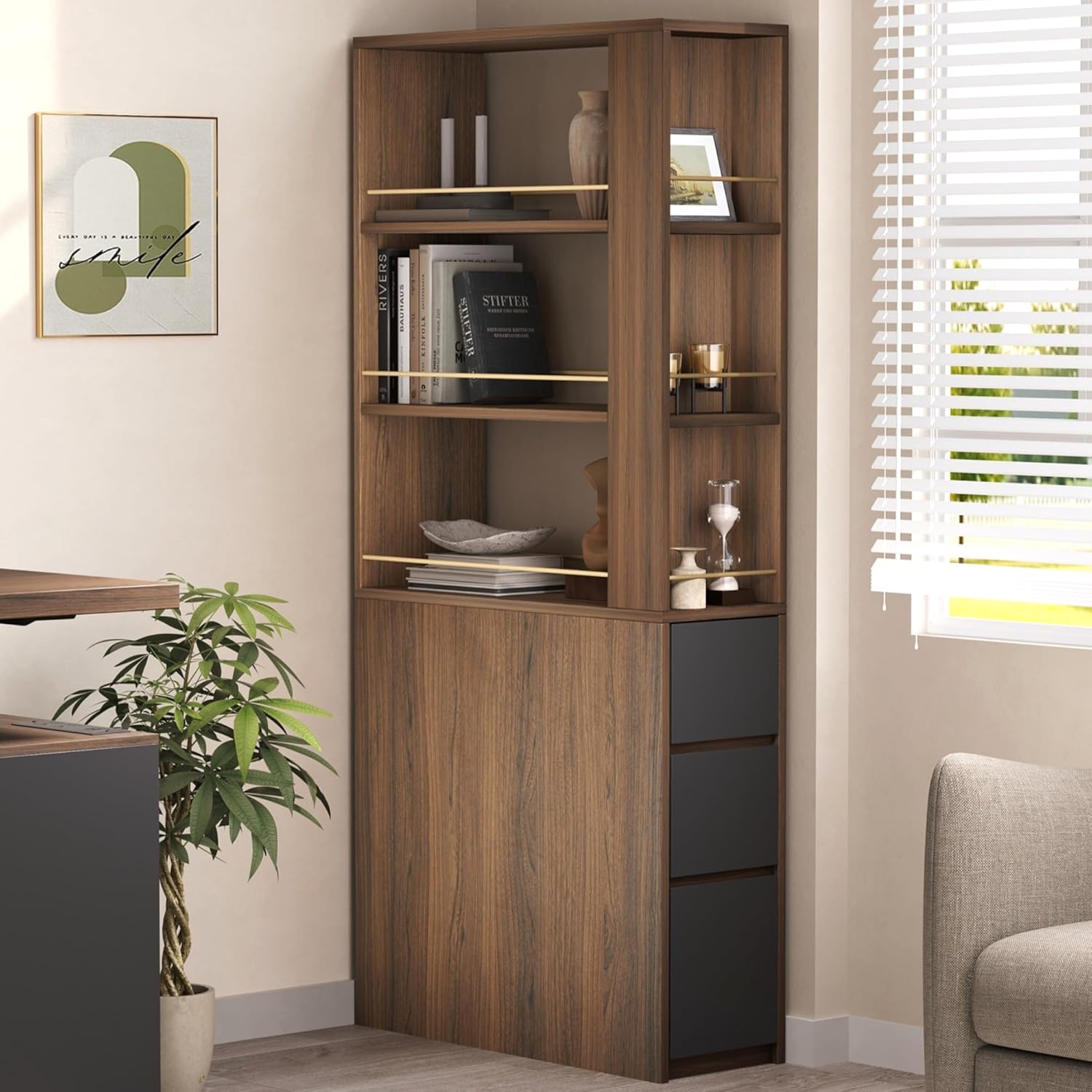 Office Furniture Custom - Libreria Angolare da 71