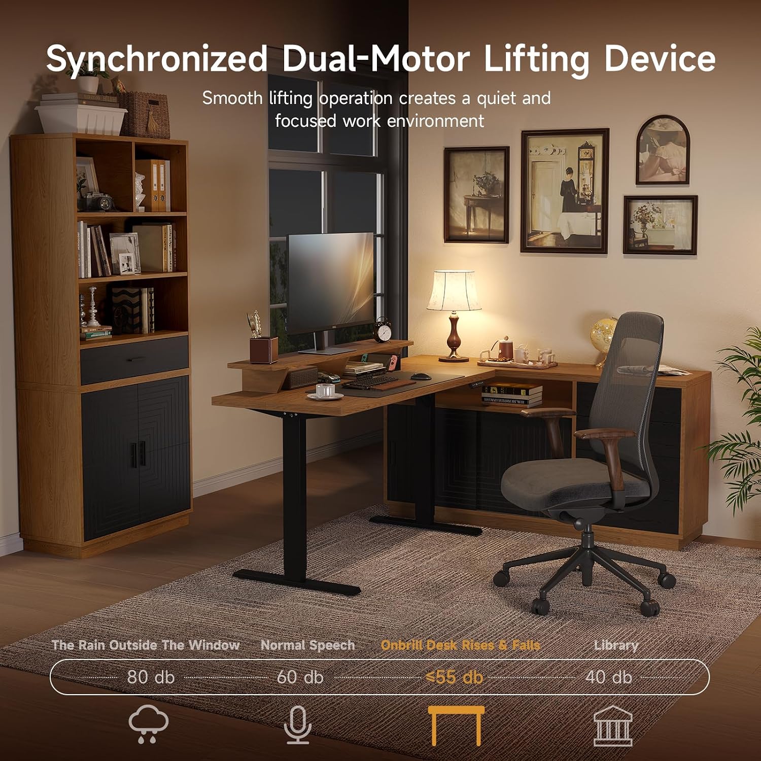 Office Furniture Custom - Set Scrivania e Tavolo Direzionale Moderno