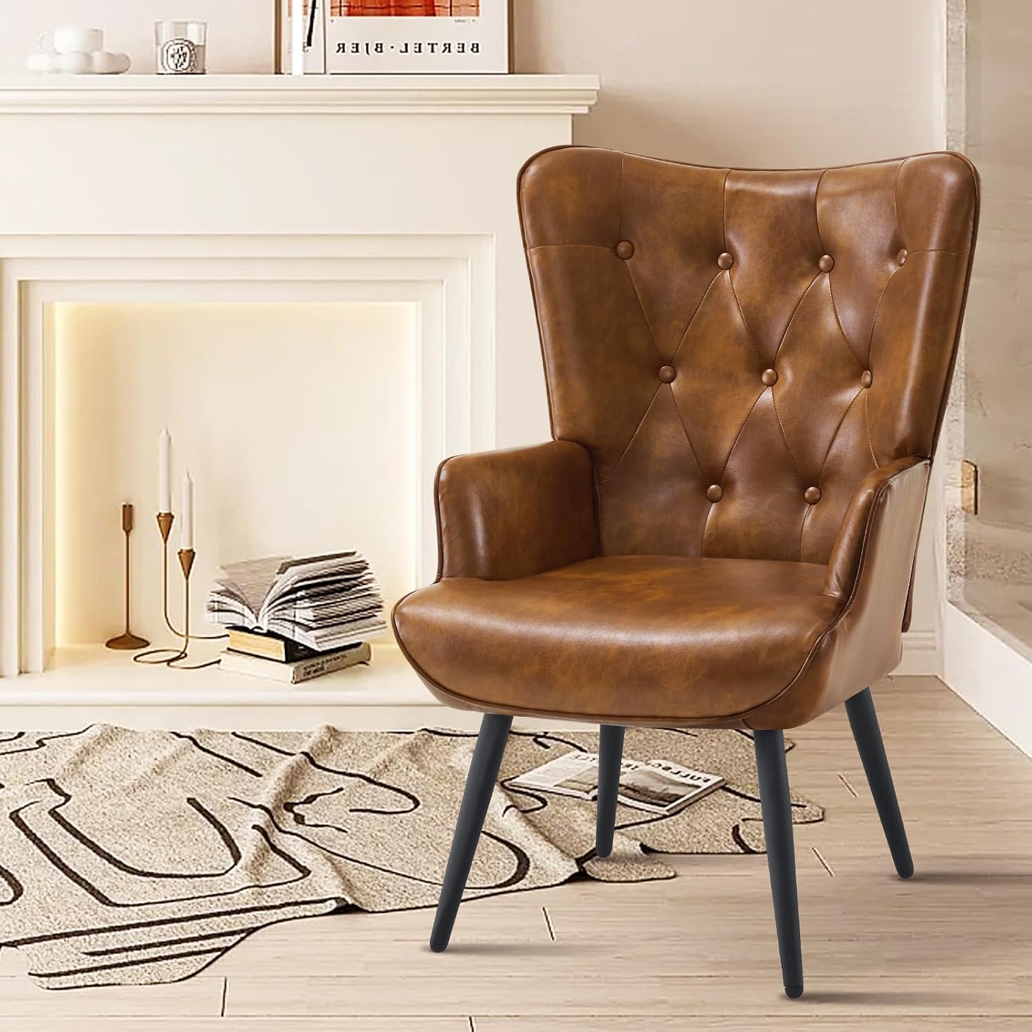 Office Furniture Custom - Poltrona Moderna in Stile Mid-Century, Comoda