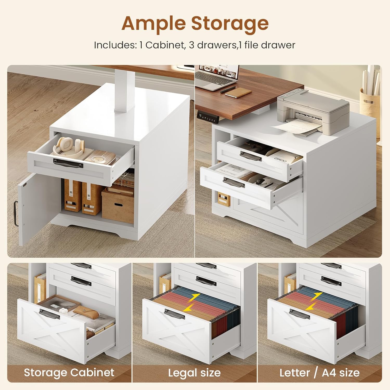 Scrivania ad Angolo a L Regola - Office Furniture Custom recensione e prezzo