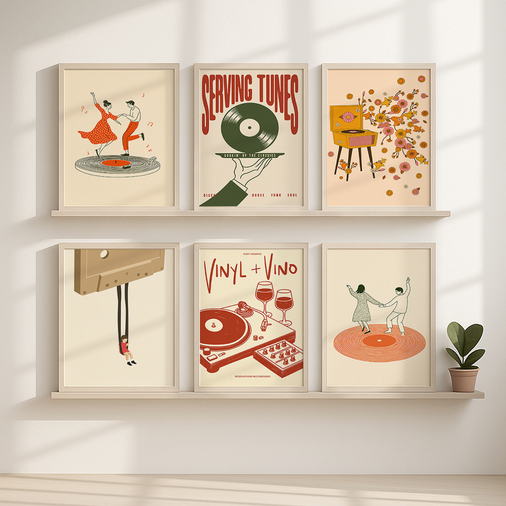 Poster su Tela Vintage con Tem - Office Furniture Home recensione e prezzo