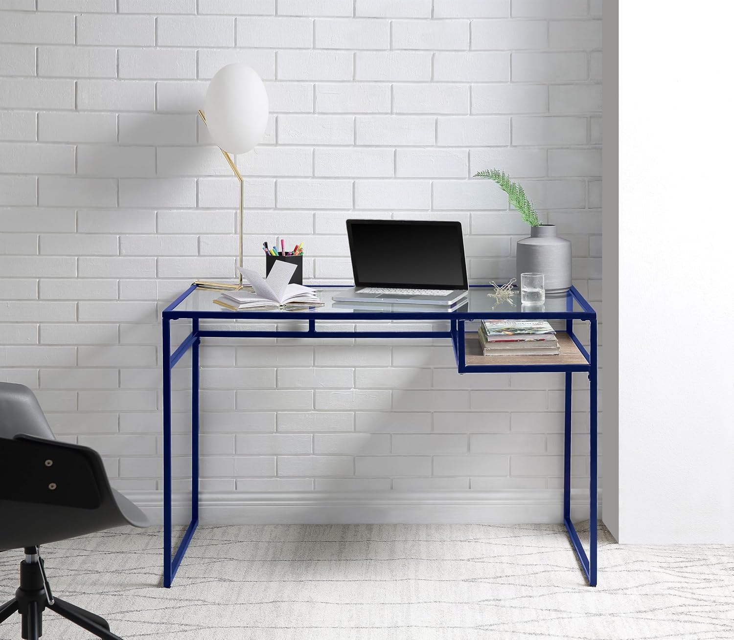 Scrivania in vetro con piano t - Office Furniture Custom recensione e prezzo