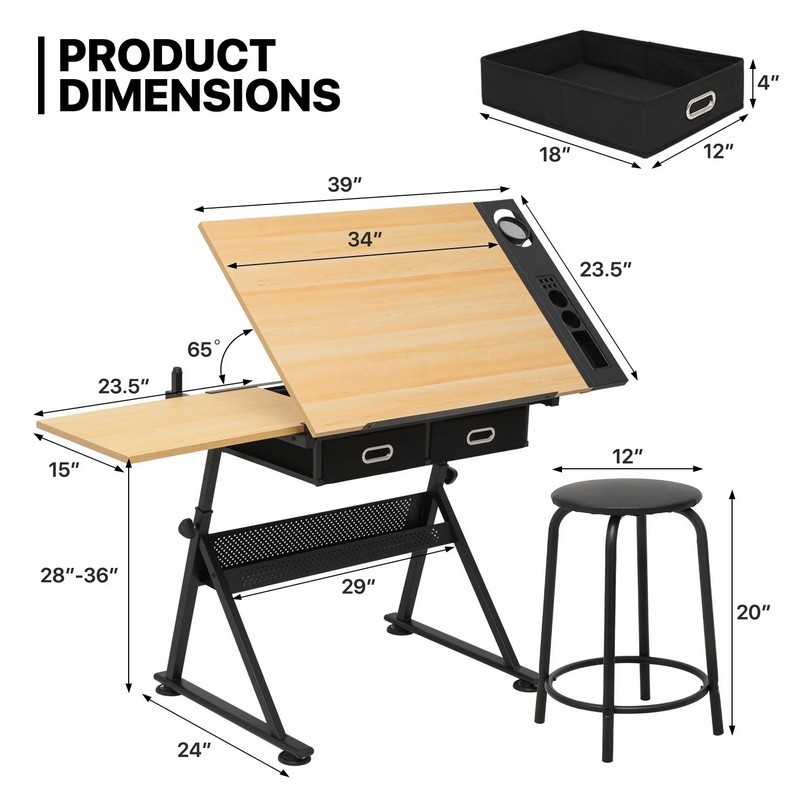 Tavolo da Disegno Regolabile i - Office Furniture Suppliers recensione e prezzo