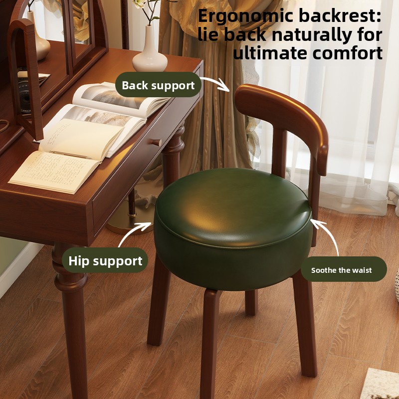 Sedia girevole in legno massel - Office Furniture Home recensione e prezzo