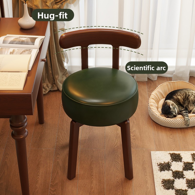 Sedia girevole in legno massel - Office Furniture Home recensione e prezzo