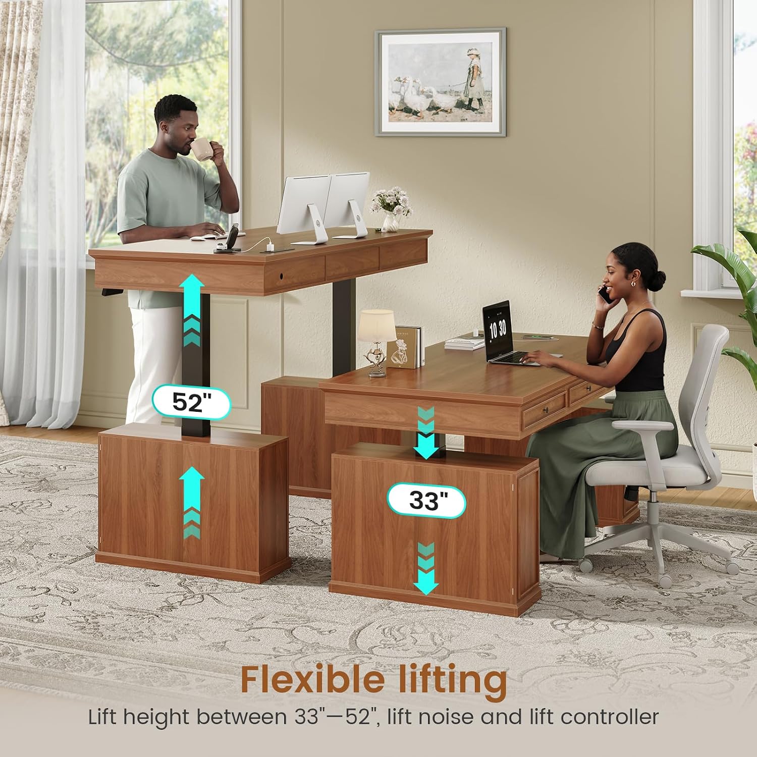 Scrivania Elettrica Regolabile - Office Furniture Custom recensione e prezzo